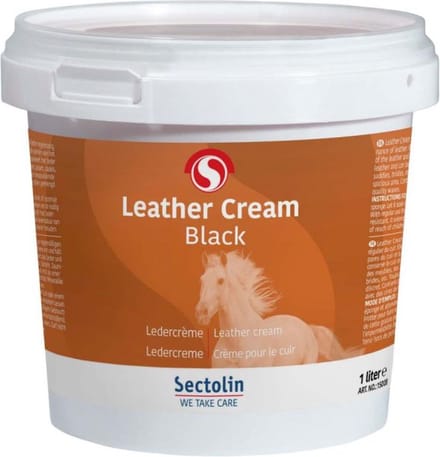 Sectolin - Leather Cream Black - 1L