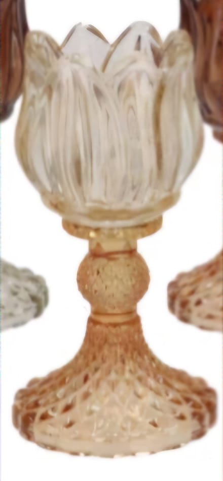 Bicolore earthy terra bloom t-light 8x15cm