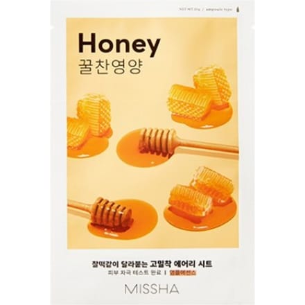 MISSHA - Airy Fit Sheet Mask - Honey - 1stuk