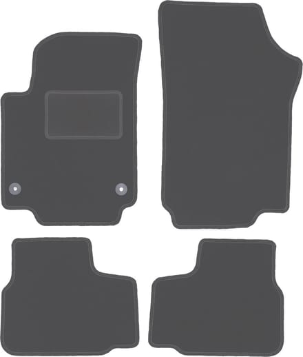 Grafiet automatten voor: Seat Mii hatchback (2011-)