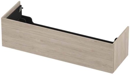 INK - Onderkast 1 Lade Push 2 Open Bestaande Uit - 1400x450x376 Mm - Ivoor Eiken
