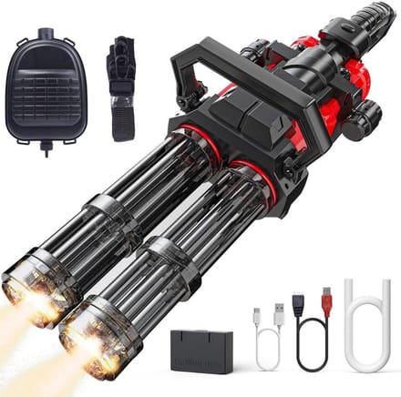 SCH® Elektrische Waterpistool - Waterpistool - Rood- 41cm x 34cm x 18cm