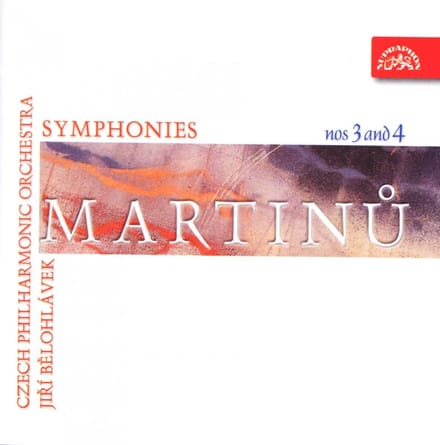 Czech Philharmonic Orchestra, Jirí Belohlávek - Martinů: Symphonies No.3 & 4 (CD)