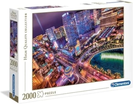 Puzzel Las Vegas 2000 Stukken - Meer Kleur en Creativiteit voor het Hele Gezin