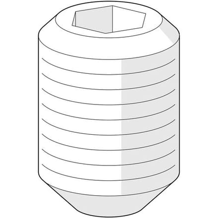Hansa replacement threaded pin M6X 9.5, 59901609