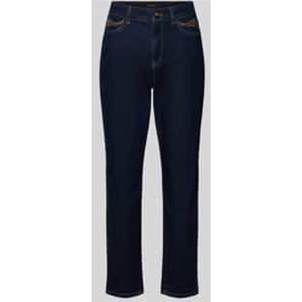 Relaxed fit jeans met stitchings