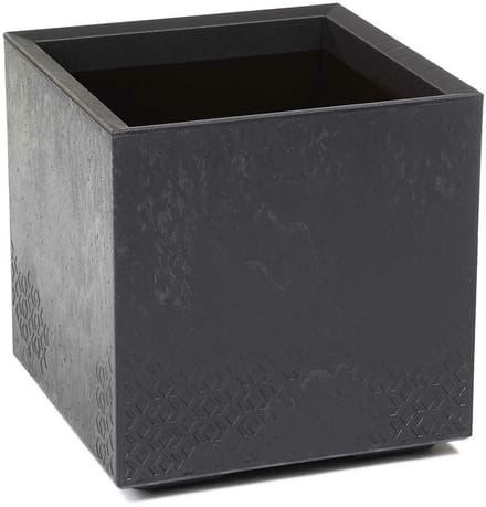 HowHomely - Bloempot - Zwart Beton - 40x40 cm - Duurzaam