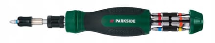 Parkside Schroevendraaier met Ratel en Bit Magazijn (13 Delig)