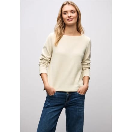 Shirt met boothals
