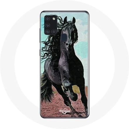 Coque - Samsung - Galaxy A21S - Souple - Noir - Protection smartphone noir