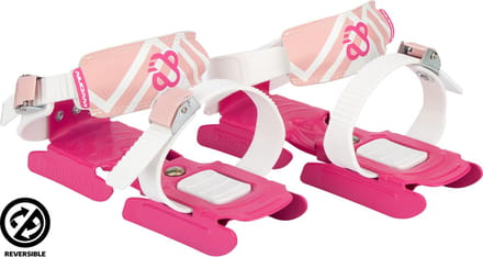 Nijdam Glij-ijzers Kids - Pinker Bob - Verstelbaar - Maat 24-34 - Roze