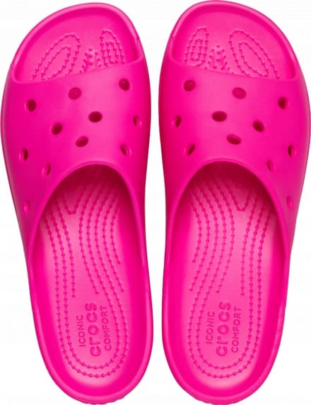 Crocs Classic Platform - Dames Klapjes - PINK CRUSH - 38-39 - Croslite