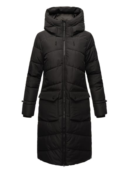 Marikoo Tomomii dames winterjas – lang, warm & met capuchon