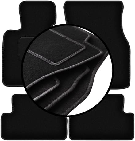 Complete set veloursmatten voor: Mini Countryman hatchback (2014-)