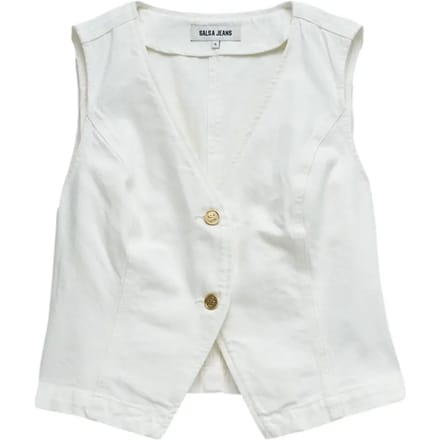 Dames gilet van denim Salsa Jeans