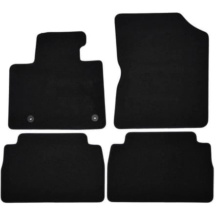 Tapis de sol - Hyundai - Santa Fe hybrid - 4 pièces - Antidérapant - Imperméable