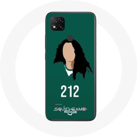 Coque Xiaomi Redmi 9C Squid Game Han Mi Nyeo Numéro 212