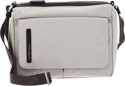 MANDARINA DUCK Schoudertas Hunter Crossover Whitecap Gray Crème