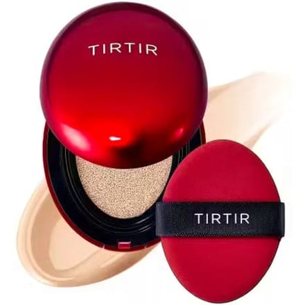 Tirtir Mask Fit Red Cushion Pad Durable Lightweight Construction Cover Semi-Matte