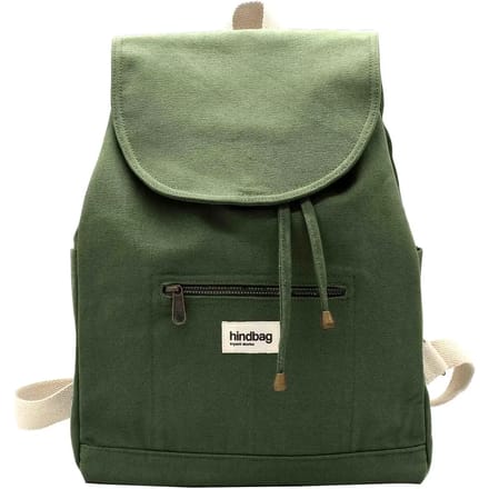 Hindbag Eliot - Rugtas - Olive - GOTS Biologisch Katoen - Fairtrade