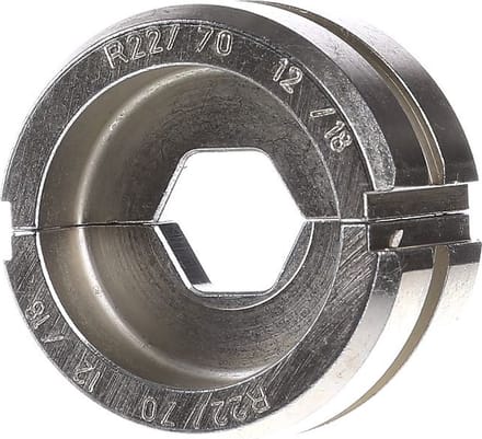 KLAU persinzetstuk v/perstang kabels 22 std, 70mm\xb2