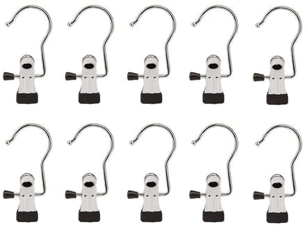 Hanger met clip RVS
