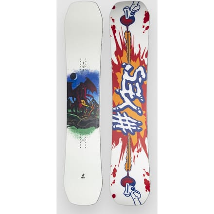 YES Sender 2027 Snowboard patroon