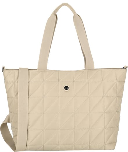 Enrico Benetti Josephine Shopper - Laptoptas 17 inch - Beige
