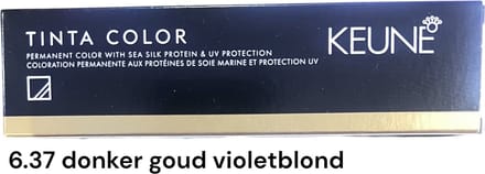 Keune Tinta 6.37 Donker Goud Violetblond