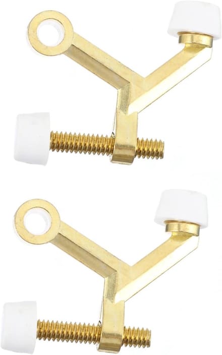 Deur Stopper - Deur Beschermer - Deur Dempen - Zware Kwaliteit - 6 x 4.5 cm - Goud