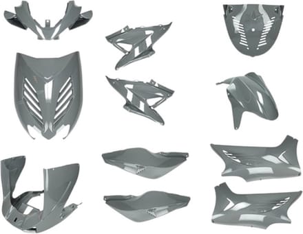 Kappenset Nardo Grijs (11 Delig) Yamaha Aerox T/m 2012 DMP