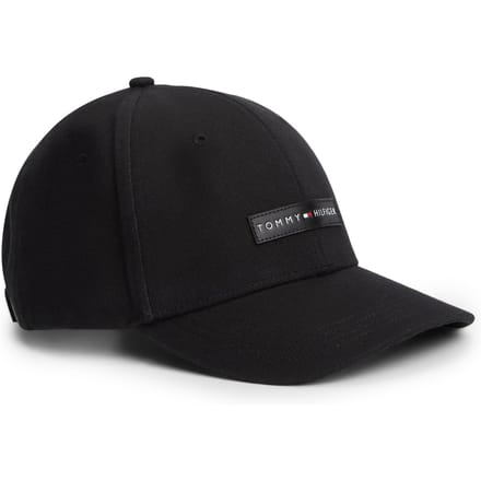 Tommy Hilfiger Foundation Canvas Cap Black Taglia: OS | Cappelli Outlet | Uomo | Nero
