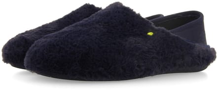 Hot Potatoes 92260 - Pantoffels Dames - Dichte sloffen met antislip zool - Navy