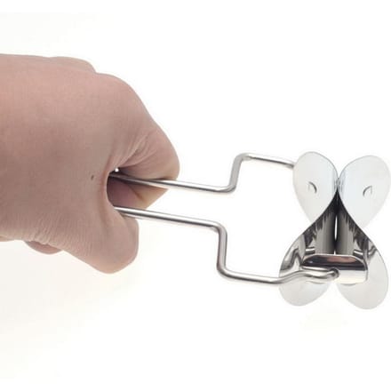 Roestvrij Staal Dumpling Wrapper Vorm Deegtaart Ravioli Maker Banketbakkerij Snijder gray