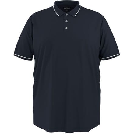 ESMARA MEN Heren polo - Plus size (Marineblauw, 3XL)