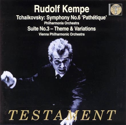 Rudolf Kempe - Tchaikovsky: Symphony no 6, Suite no 3