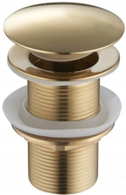 Mexen klik-klak plug rond, goud - 79910-50