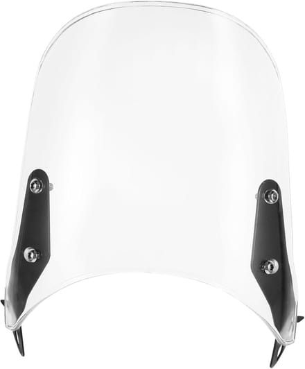 Motorfiets Windscherm - Scooter Deflector - Bescherming Tegen Wind - Universele Pasvorm - 27 x 21.7 cm - Zoals Getoond