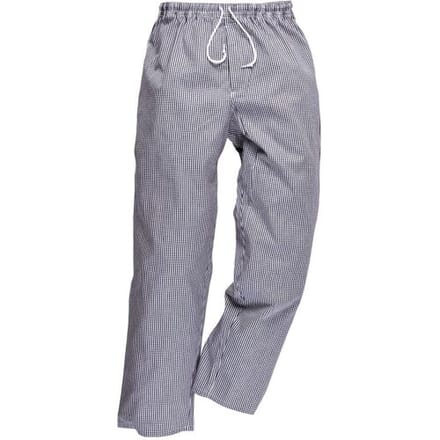 GGM Gastro (5 Stück) Kochhose Bromley - Karo - Größe: S