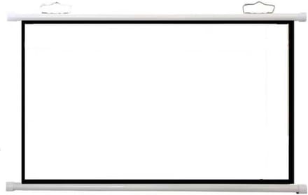 Projectiescherm - Filmscherm Beamer - Thuisbioscoop Creëren - HD Wit Glasvezel - 30 Inch - Wit
