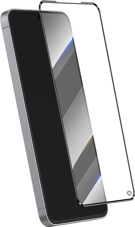 Force Case, Screenprotector geschikt voor Samsung Galaxy S25 FE - 2.5D Organic Glass & Oleophobic, Transparant