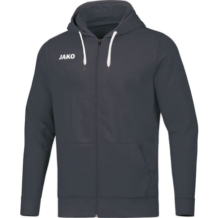 Jako - Hooded Jacket Base Junior - Jas met kap Base - 164 - Grijs