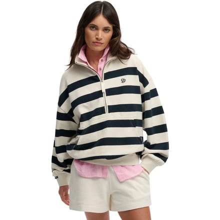 Dames half-zip sweatshirt Superdry Studios Half