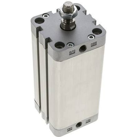 ISO 21287 Compacte Dubbelwerkende Cilinder 50-100mm - Magnetisch - Mannelijke Stang