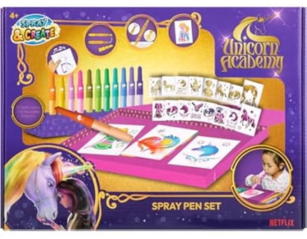 Unicorn Academy Pen Spray Set - 4+