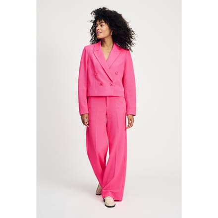POM Amsterdam Blazer Short Vibrant Pink Größe: 34 | Blazer Outlet | Damen | Rosa
