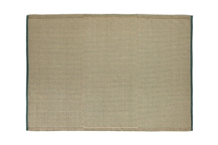 HAY Tapis Tapijt - black&green - 170 x 240 cm