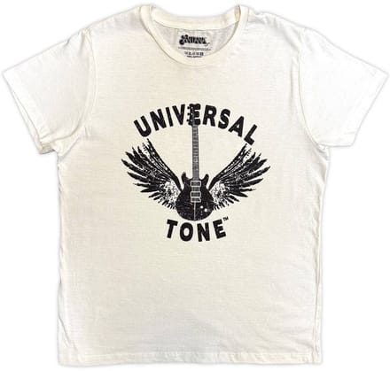 Santana - Universal Tone Heren Tshirt - M - Wit
