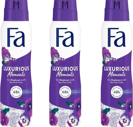Fa Luxurious Moments Deodorant Spray 150ml - Voordeelverpakking 3 stuks