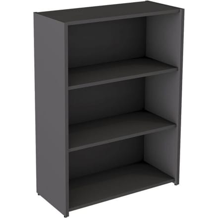 Lage Open Kantoorkast Oxford - Antraciet - 3 Ordnerhoogtes - 111cm